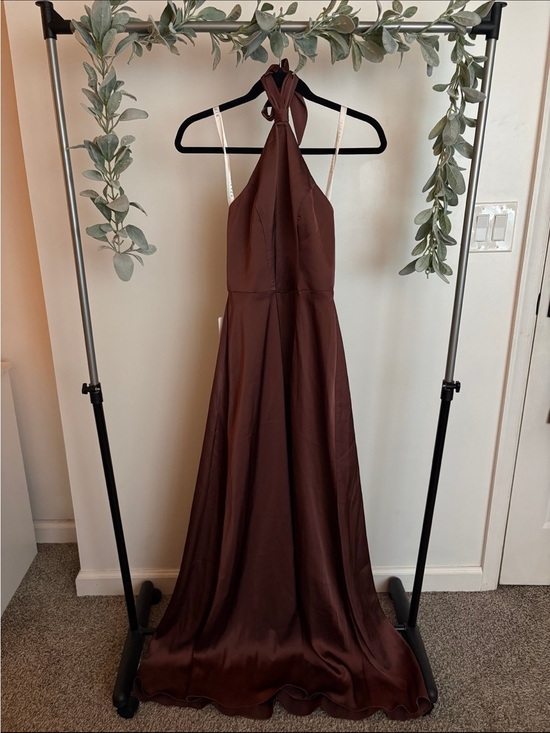 Azazie Dresses & Skirts - Azazie Sheath Side Slit Dress